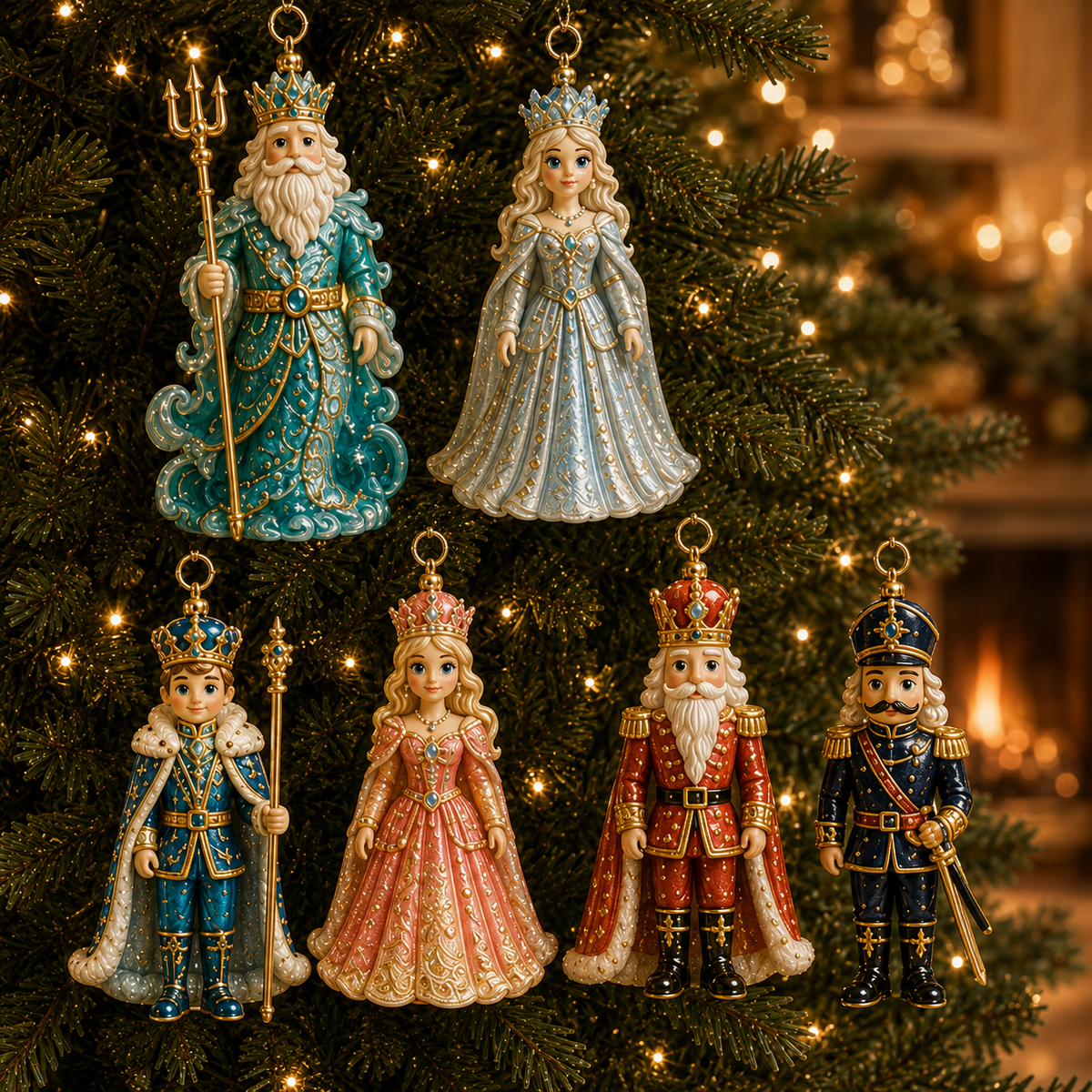 ✨2026 Royal Christmas Palace Luxury Countdown Gift Set