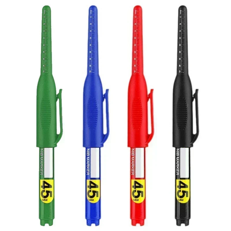 🛠️ Extra-Long Construction Marker – Reach Tight Spots Easily