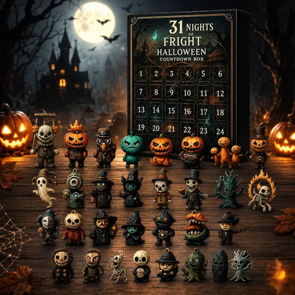 2026 Halloween Countdown Advent Calendar Gift Box-31 Nights of Fright Blindbags Surprise Set