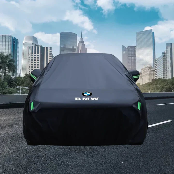 Hexa360 Autoabdeckung – Individuelles Branding & Rundumschutz