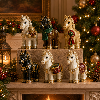 24-Day Advent Calendar Blind Box | Elegant Equestrian Figurines Gift
