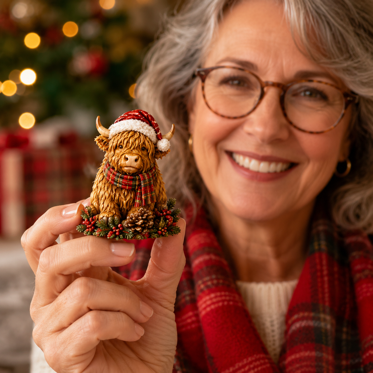 24-Day Highland Cattle Advent Calendar | Collectible Cow Christmas Countdown