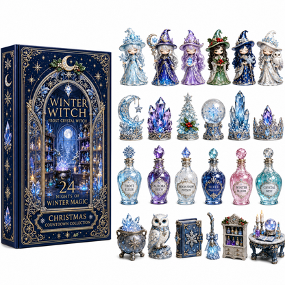 Winter Witch Advent Calendar 2026 – 24 Nights of Frost Crystal Magic