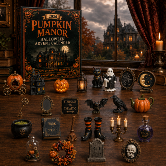 2026 Pumpkin Manor Halloween Advent Calendar – 24 Days of Haunted Treasures