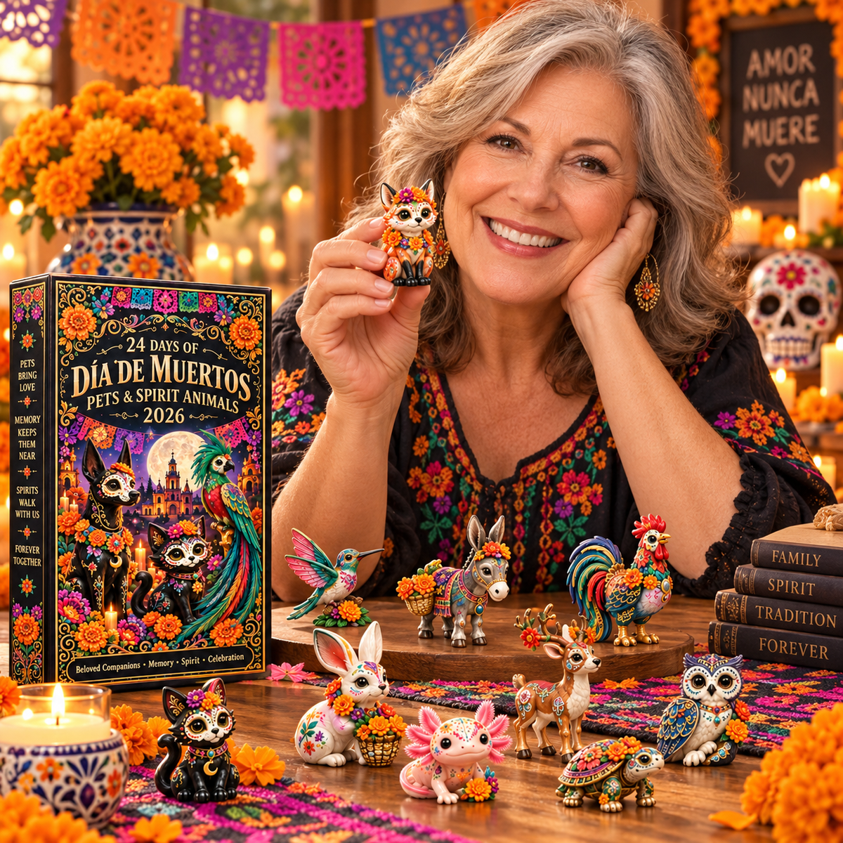 Día de Muertos Pets & Spirit Animals Advent Calendar 2026