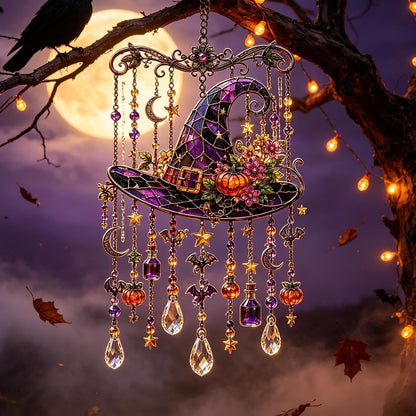 Halloween Suncatcher Wind Chime