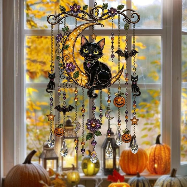 Halloween Suncatcher Wind Chime