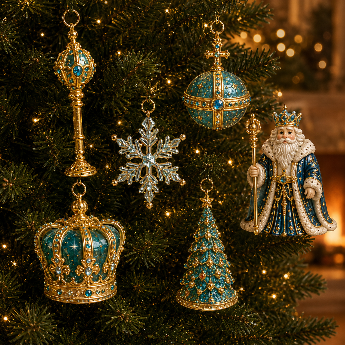 ✨2026 Royal Christmas Palace Luxury Countdown Gift Set