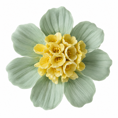 Bloomora 3D Ceramic Wall Flowers – Sculptural Floral Wall Décor