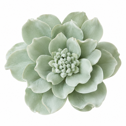 Bloomora 3D Ceramic Wall Flowers – Sculptural Floral Wall Décor