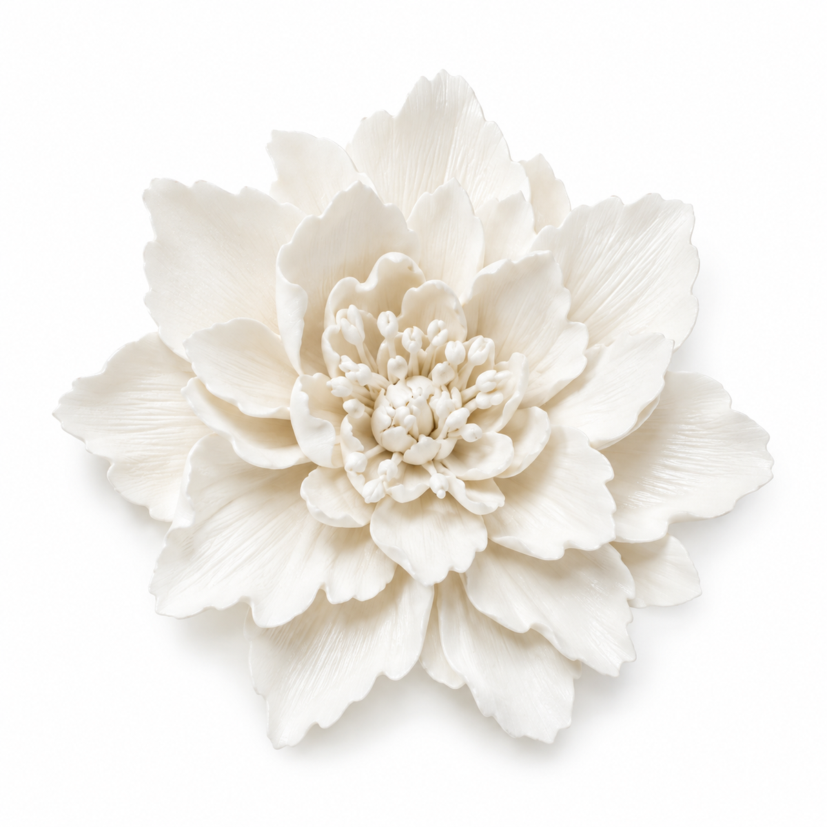 Bloomora 3D Ceramic Wall Flowers – Sculptural Floral Wall Décor