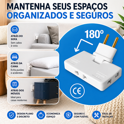 Adaptador plano múltiplo - EasyLink