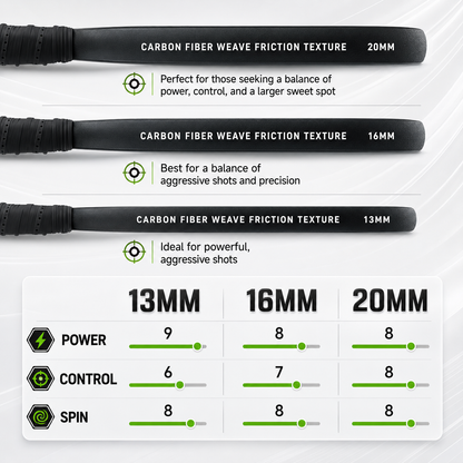 AeroStrike™ 16MM T700 Carbon Pickleball Paddle