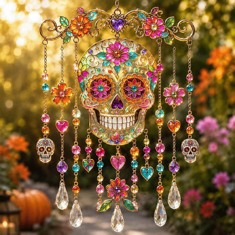 Halloween Suncatcher Wind Chime