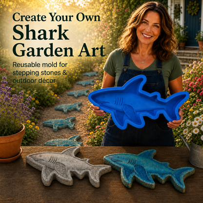 💥 LAST DAY 55% OFF - 🌊Reusable Ocean Garden Art Mold – DIY Stepping Stones