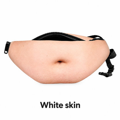 😂 Hilarious Fake Beer Belly Fanny Pack - The Ultimate Gag Gift & Prank Waist Bag 🍺