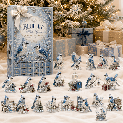 24-Day Blue Jay Advent Calendar | Collectible Figurine Christmas Countdown