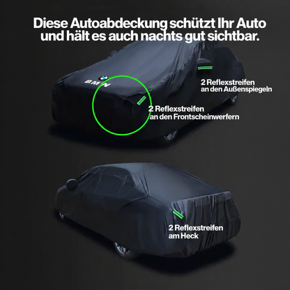 Hexa360 Autoabdeckung – Individuelles Branding & Rundumschutz