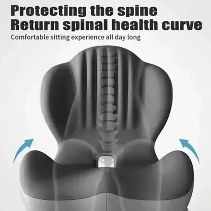 Monizes™ ErgoNest – Integrated Memory Foam Seat & Lumbar Support Cushion