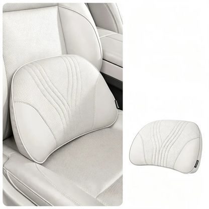 Monizes™ Ergonomic Memory Foam Car Neck & Lumbar Support Pillow