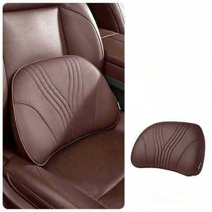 Monizes™ Ergonomic Memory Foam Car Neck & Lumbar Support Pillow