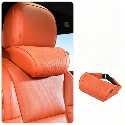 Monizes™ Ergonomic Memory Foam Car Neck & Lumbar Support Pillow