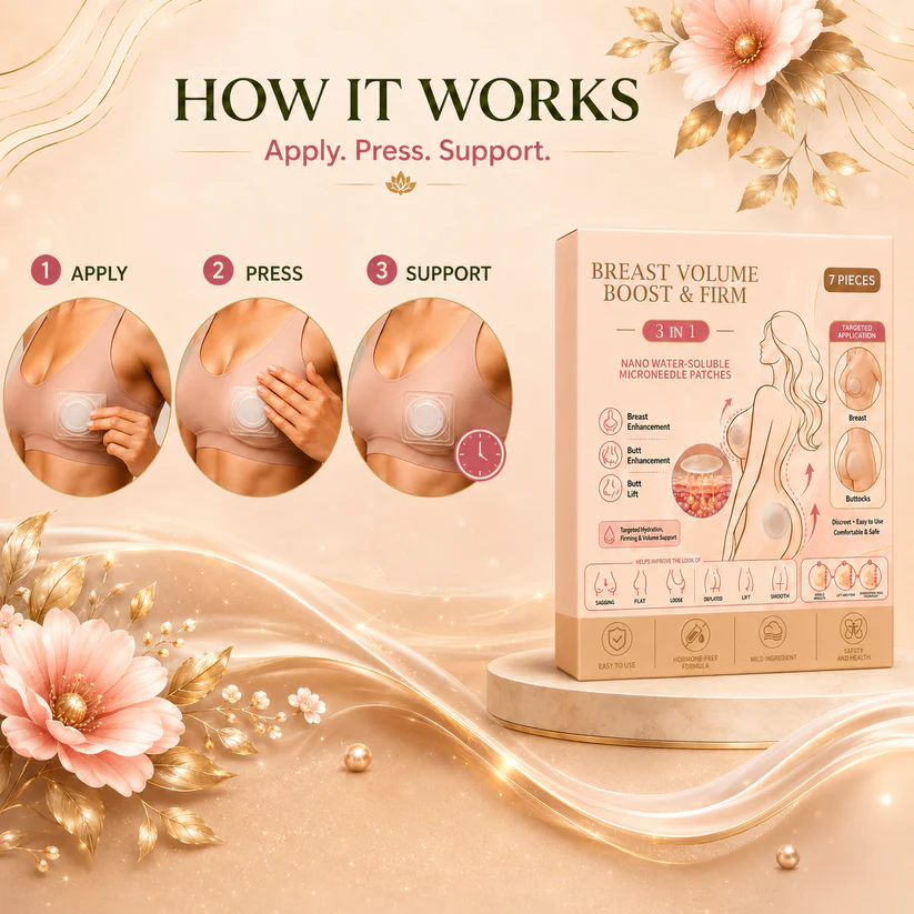 Breast & Butt Enhancement Microneedle Patch-L7