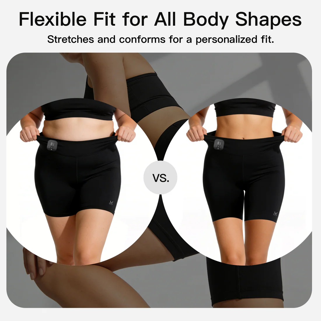 3-Zone EMS Toning Shorts: Targeted Abdomen, Glutes & Pelvic Floor Support