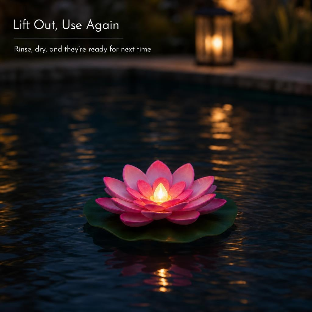 🏆2026 HOT SALE💥Floating Lotus Lights