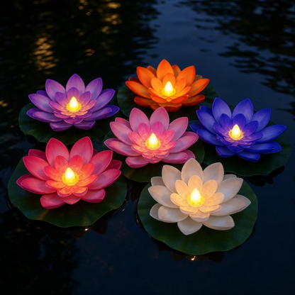 🏆2026 HOT SALE💥Floating Lotus Lights