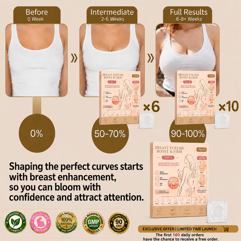 Breast & Butt Enhancement Microneedle Patch-L7