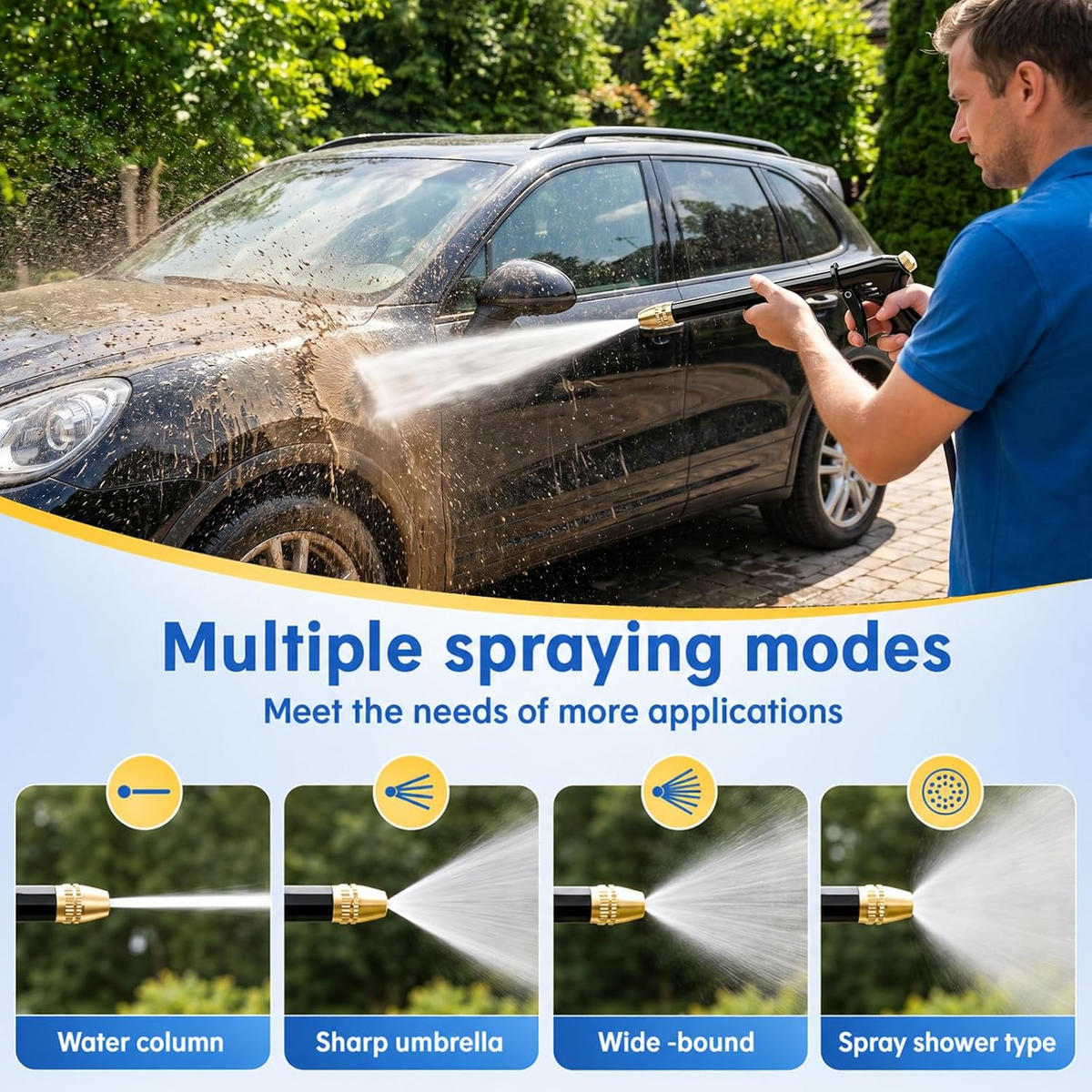 💦 LIMITED-TIME 55% OFF! ✨ High-Pressure Water Jet Gun – 2 Modes, Ergonomic, Leak-Proof 🧼