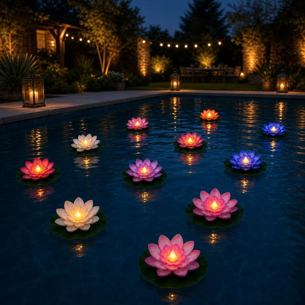 🏆2026 HOT SALE💥Floating Lotus Lights