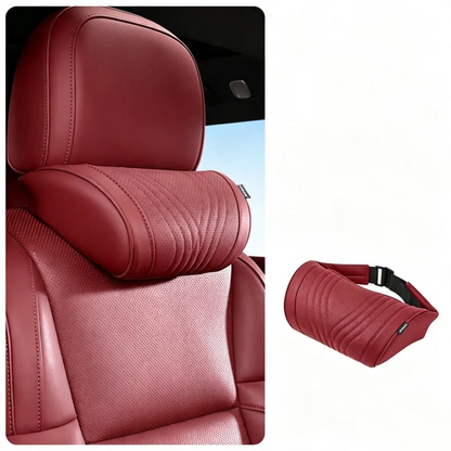 Monizes™ Ergonomic Memory Foam Car Neck & Lumbar Support Pillow