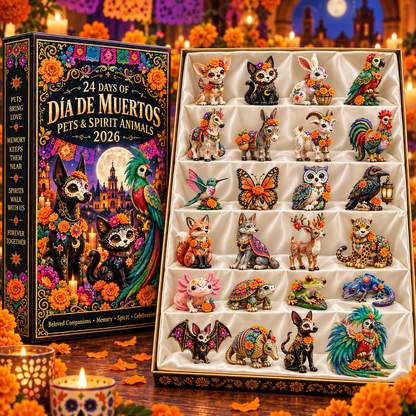Día de Muertos Pets & Spirit Animals Advent Calendar 2026