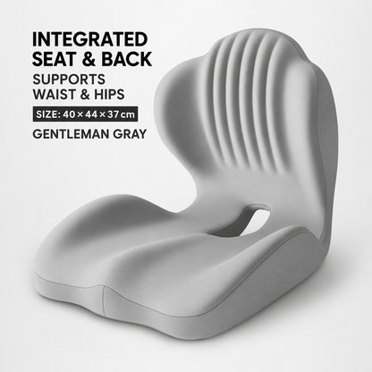 Monizes™ ErgoNest – Integrated Memory Foam Seat & Lumbar Support Cushion