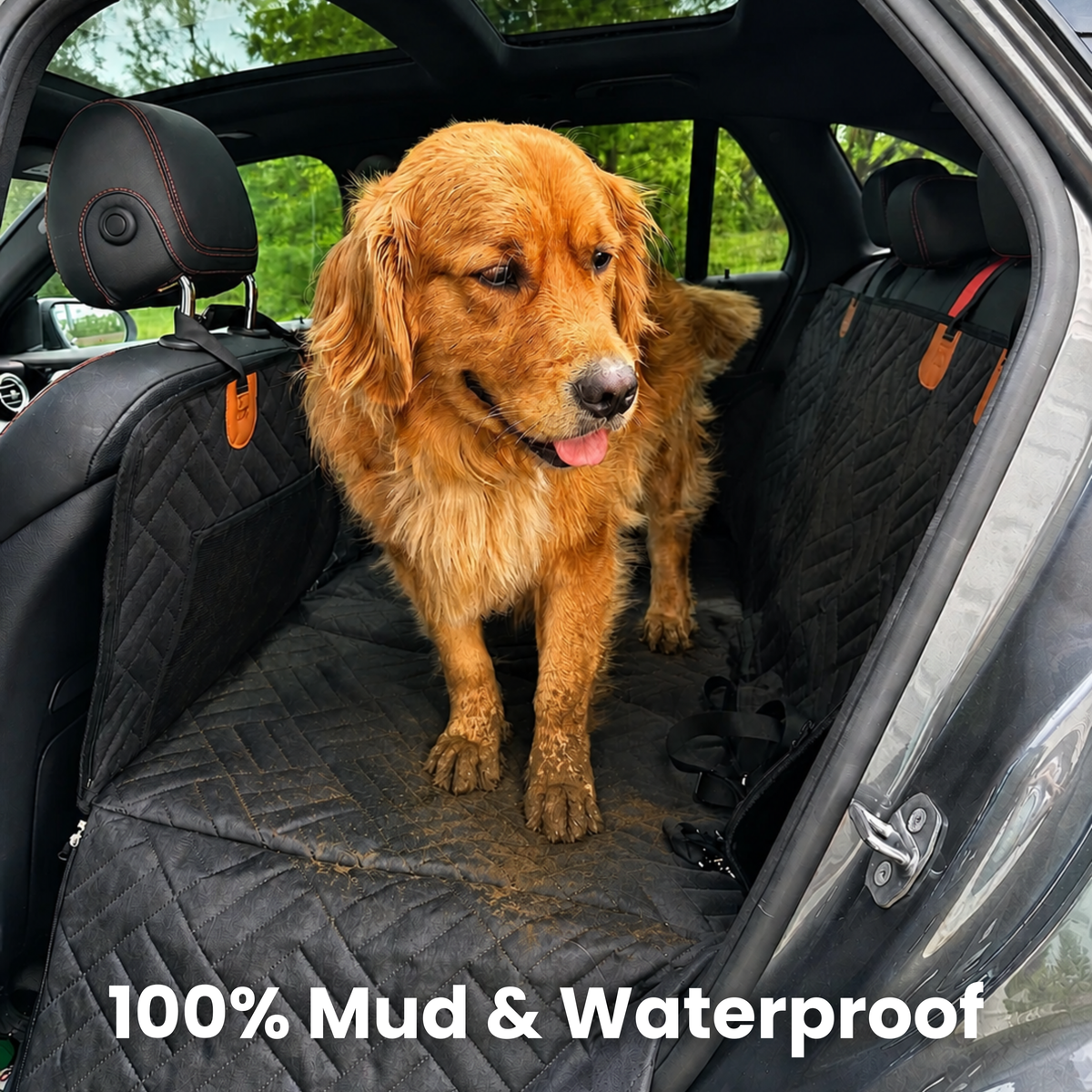 K9 Cruiser seat cover with the hard bottom keeping the surface flat